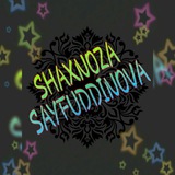 sayfuddinova_sh | Unsorted