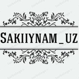 sakiiynam_uz | Unsorted