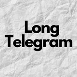 long_telegram | Unsorted