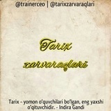 tarixzarvaraqlari | Unsorted