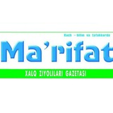 “Ma'rifat” gazetasi | Rasmiy kanal