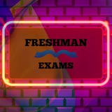 freshmanexams | Unsorted