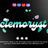 clemoryst_store | Unsorted