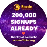 Ecoinofficial 3 million + in 90 days